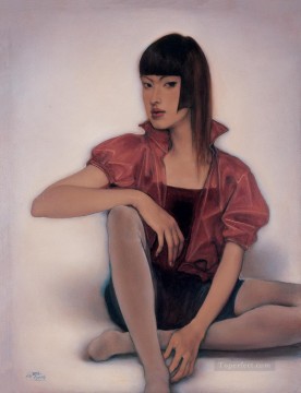 中国 Painting - 若い女の子中国の女の子